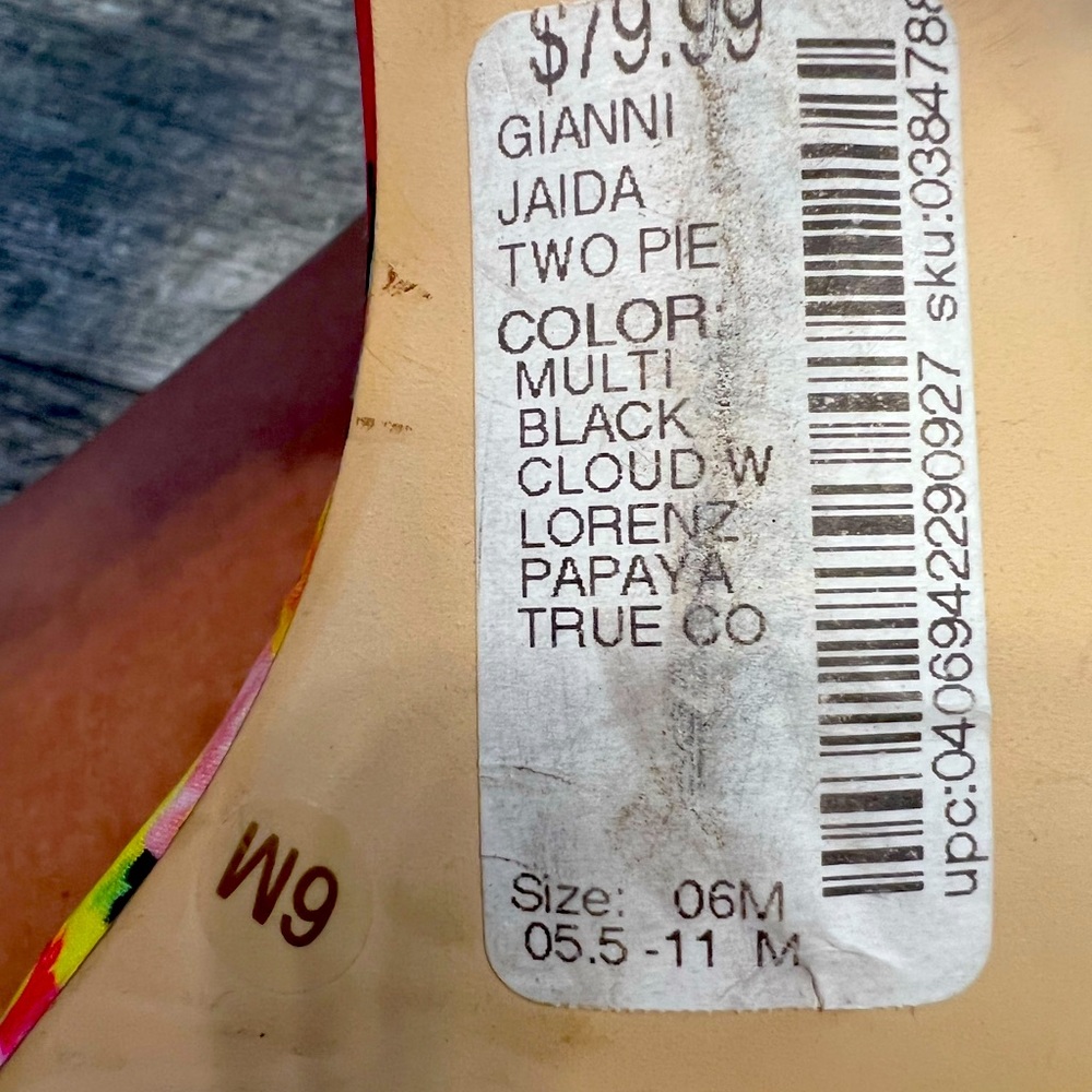 Beautiful shoes wore once to a wedding shower